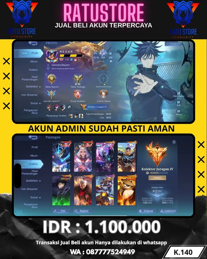 K141 KOLEKTOR JURAGAN